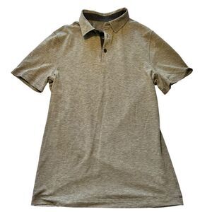 Lululemon Men’s gray Polo shirt xs